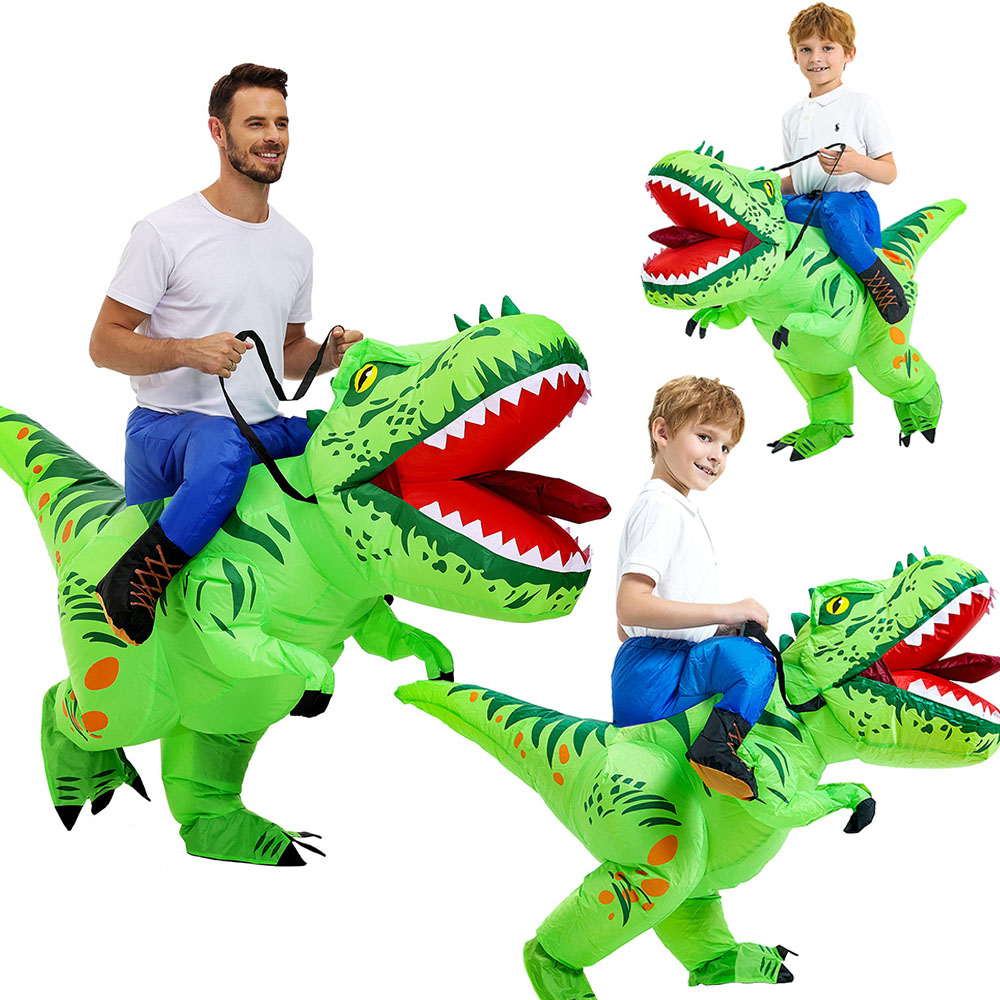 Inflatable Dinosaur Costume Adult - Disfraz Inflable de Dinosaurio para Niños/Adultos,