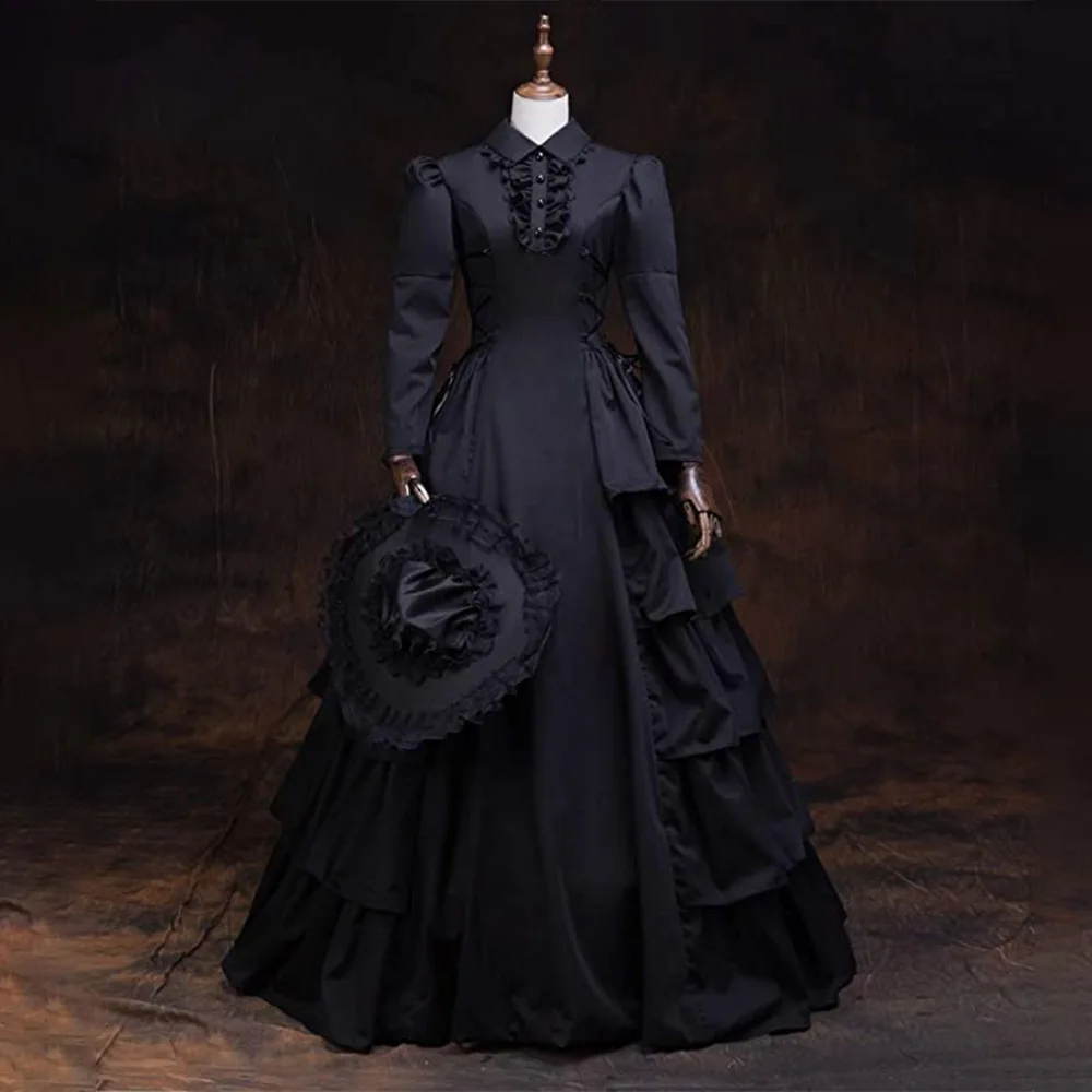 Medieval Renaissance Dress Women - Disfraz de princesa medieval victoriana retro