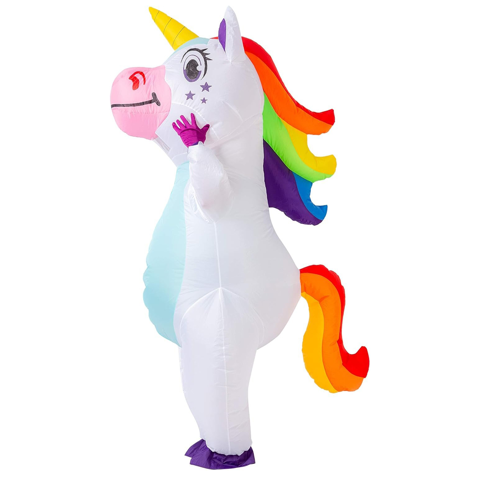Costumes - Disfraz Inflable de Unicornio para Adultos,