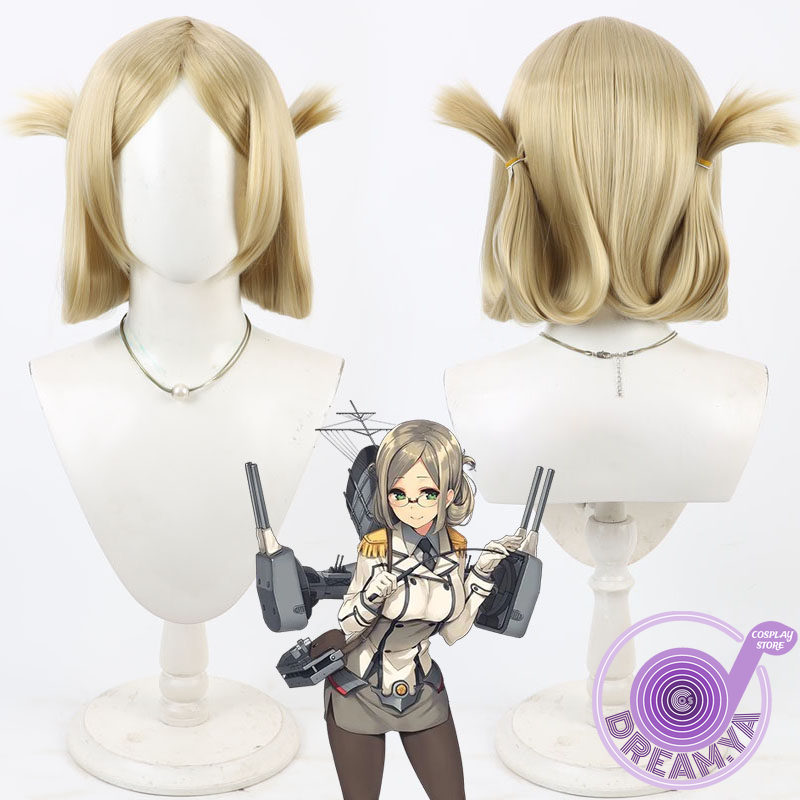 Anime Cosplay Wig Heat Resistant - Peluca de Cosplay Katori Kantai Collection,