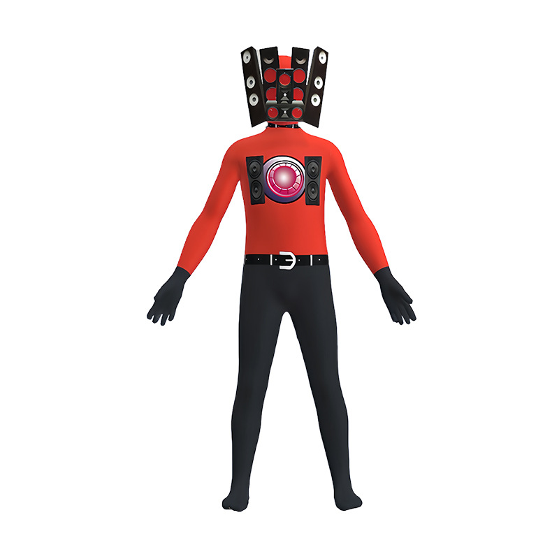 Spiderman Jumpsuit Kids - Disfraz de Halloween Skibidi Toilet Titan