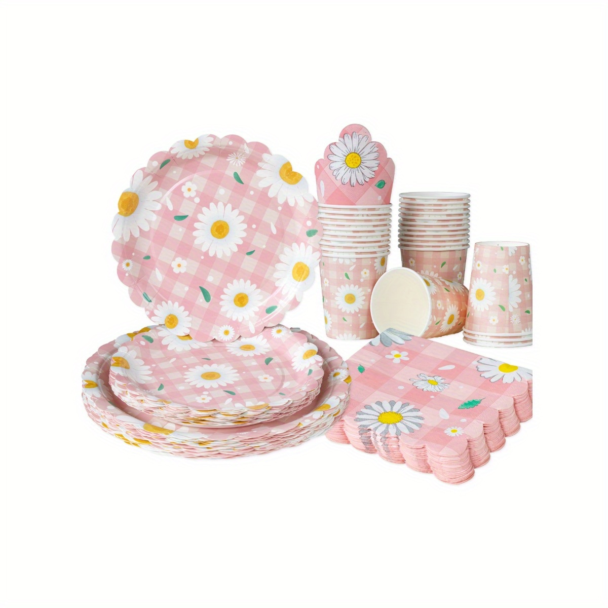 Party Supplies - Juego de Vajilla Desechable de 25
