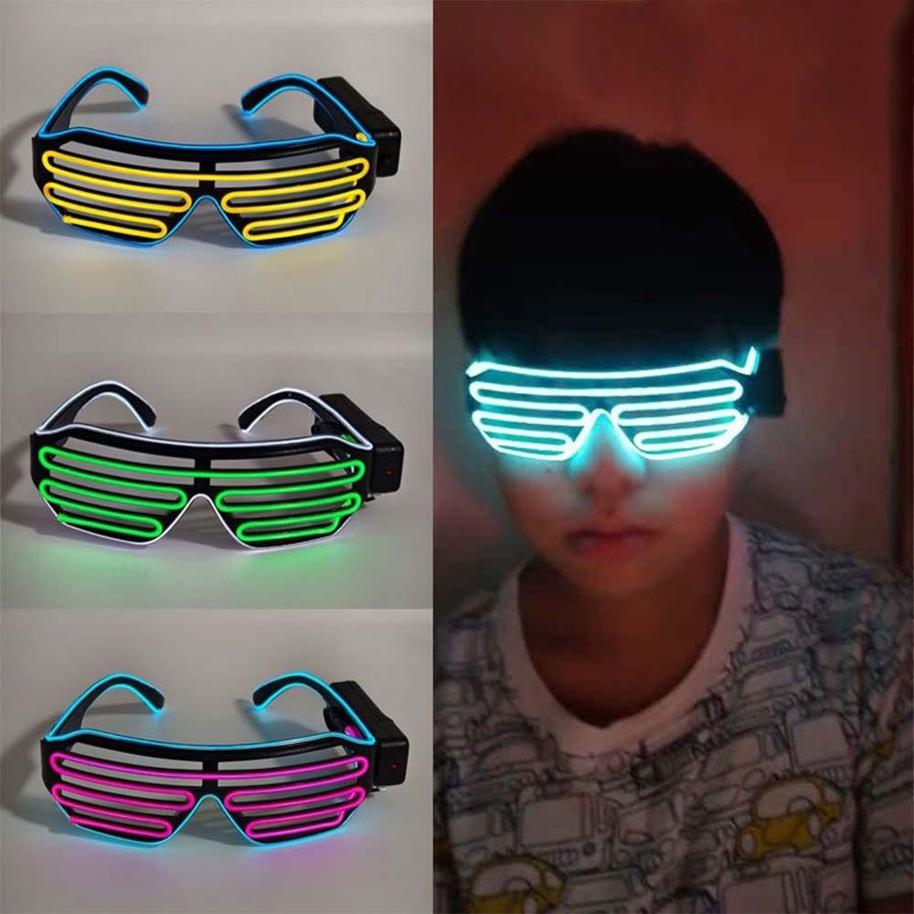 Gafas LED Inalámbricas Brillan - Glow In The Dark Party Glasses reseña y precio