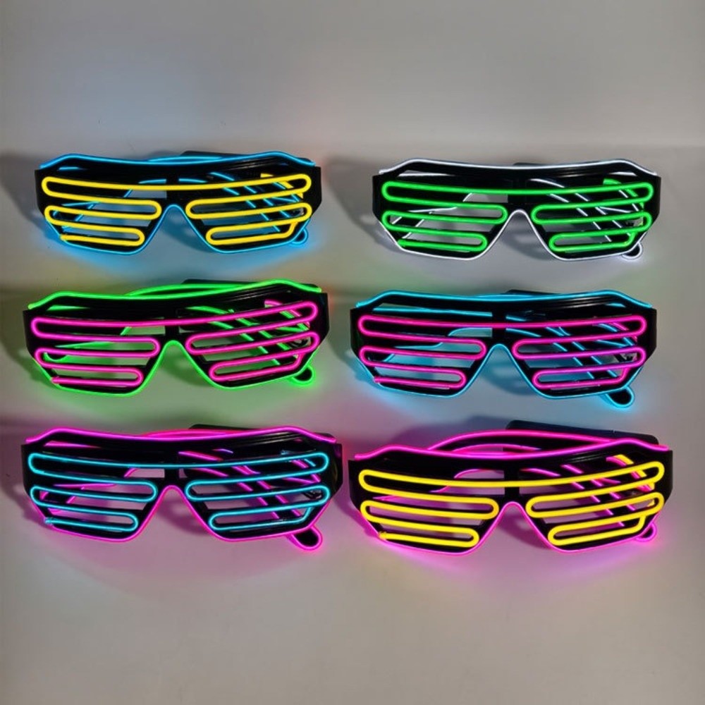 Gafas LED Inalámbricas Brillan - Glow In The Dark Party Glasses reseña y precio