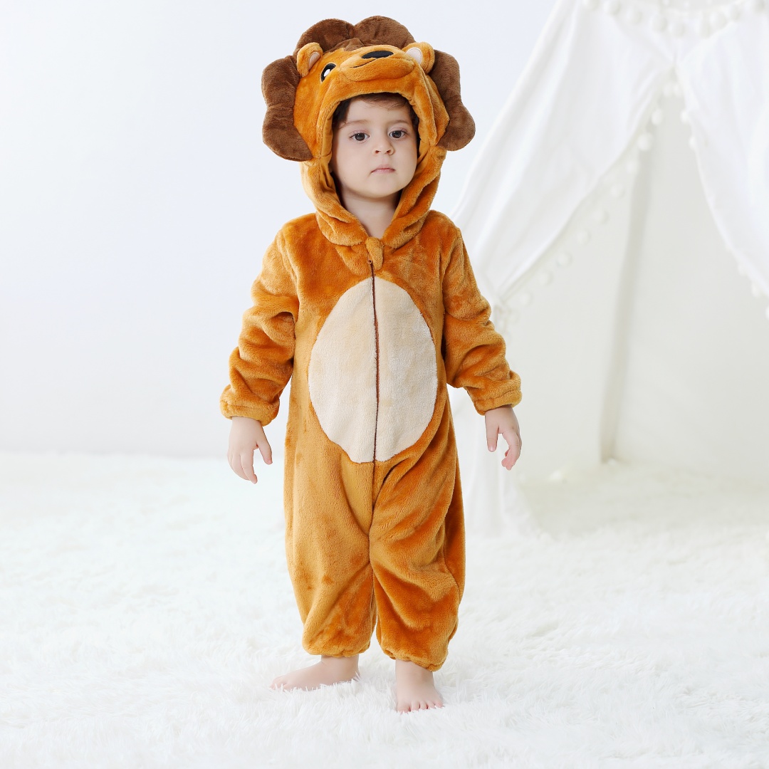 Bebé Kigurumi lindo León de di - Spiderman Jumpsuit Kids reseña y precio