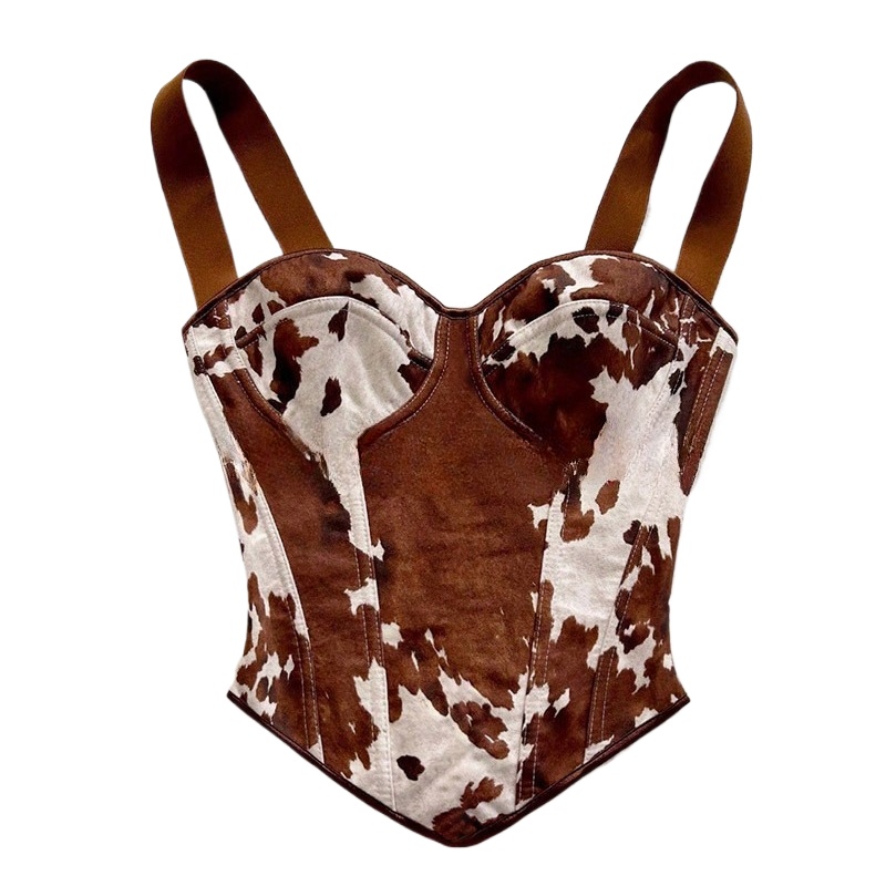 Top corsé con estampado de vac - Medieval Renaissance Dress Women reseña y precio