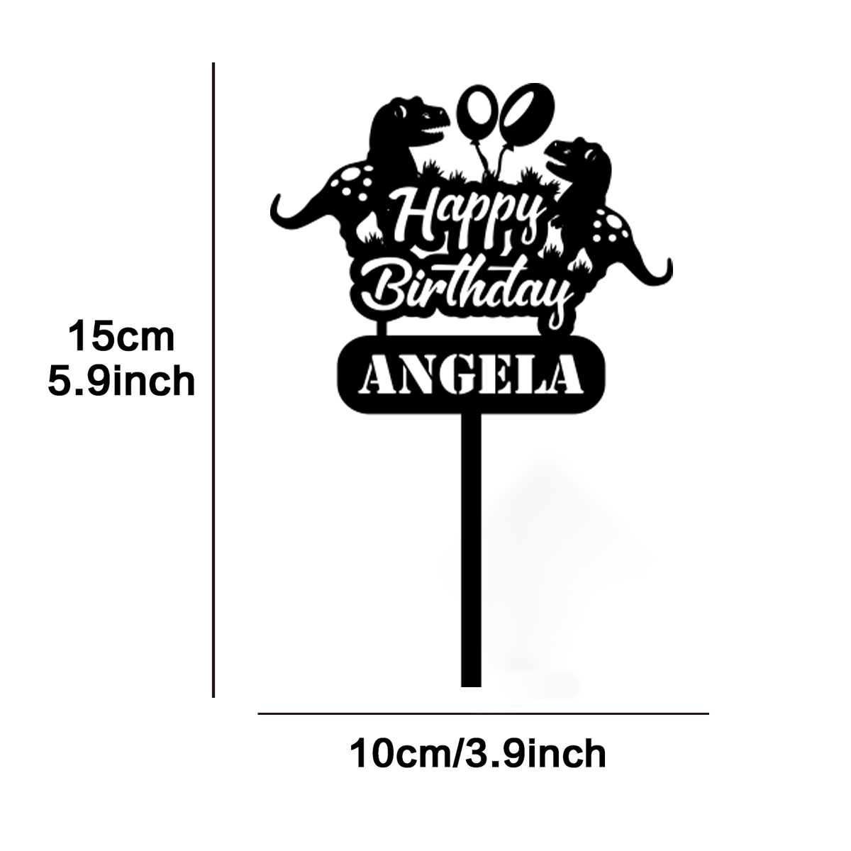 1 Pieza de Adorno para Pastel  - Party Supplies reseña y precio