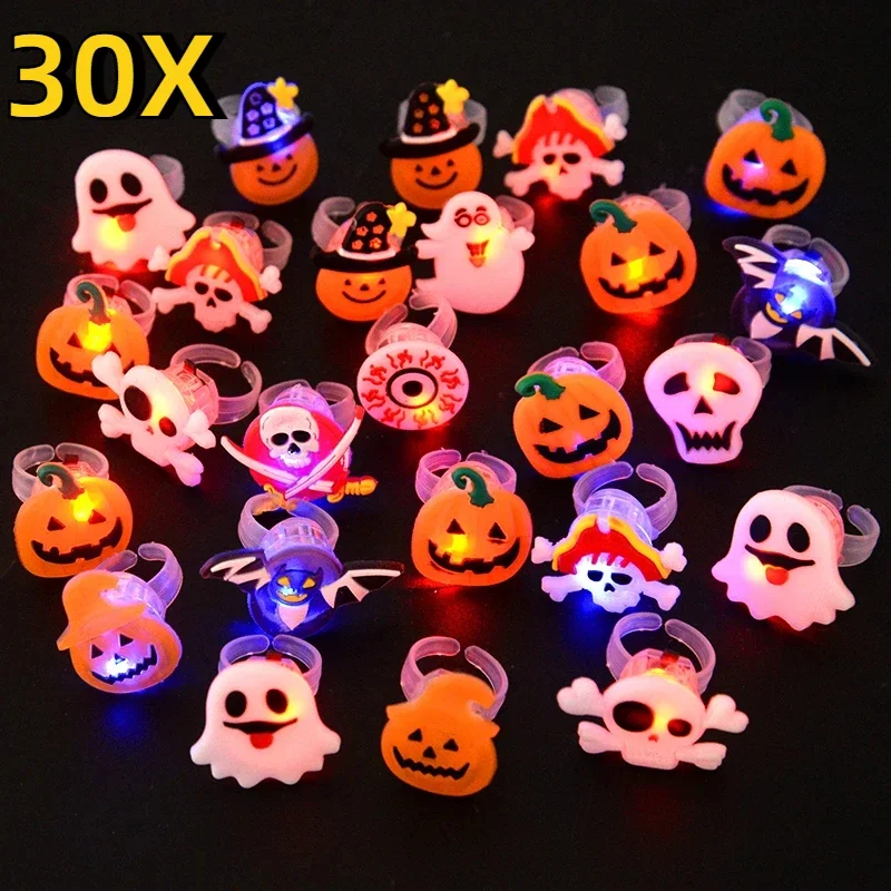 Anillos luminosos de Halloween - Glow In The Dark Party Glasses reseña y precio