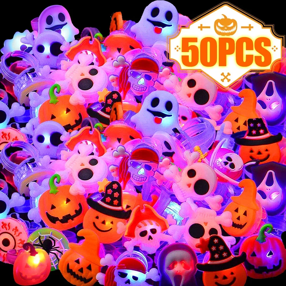 Anillos luminosos de Halloween - Glow In The Dark Party Glasses reseña y precio