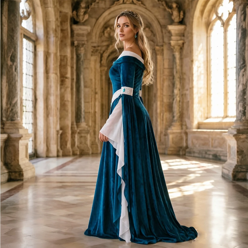 Vestido estilo elfo renacentis - Medieval Renaissance Dress Women reseña y precio