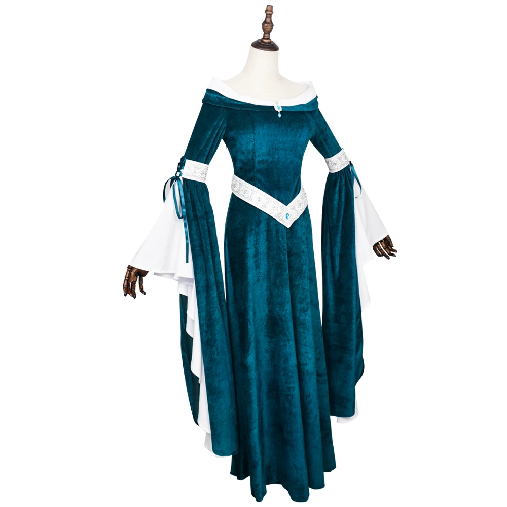 Vestido estilo elfo renacentis - Medieval Renaissance Dress Women reseña y precio