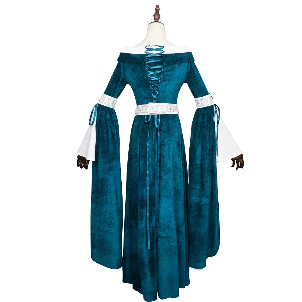 Vestido estilo elfo renacentis - Medieval Renaissance Dress Women reseña y precio