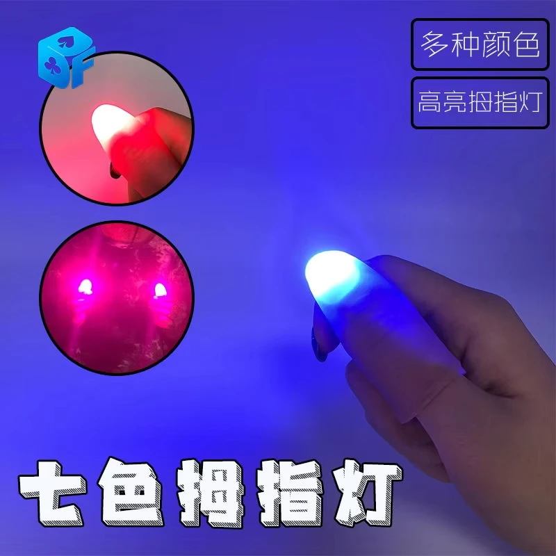 Juego de luces profesionales d - Thumb Tip Magic Trick Set reseña y precio