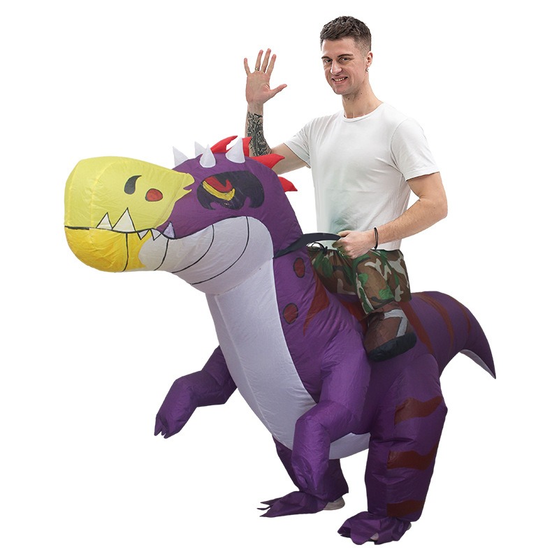 Disfraz Inflable de Dinosaurio - Inflatable Dinosaur Costume Adult reseña y precio