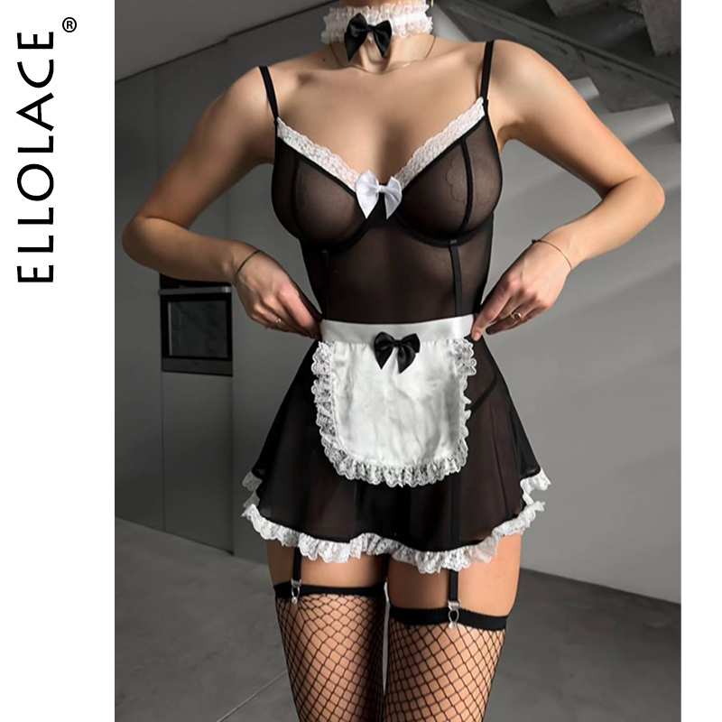 Ellolace-Conjuntos de lencería - Costumes reseña y precio
