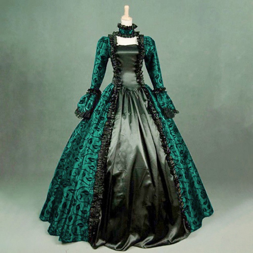 Vestido exquisito Vintage para - Medieval Renaissance Dress Women reseña y precio