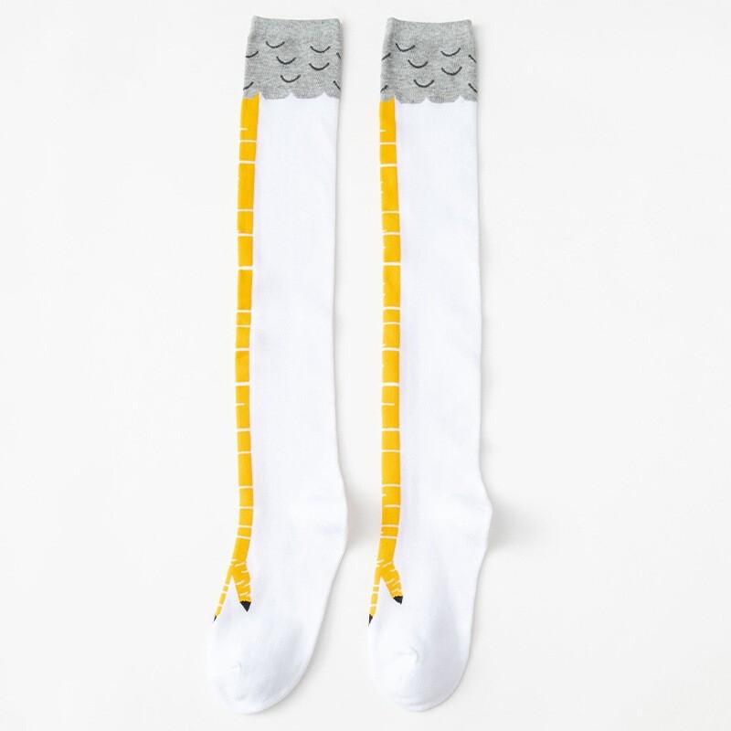 Medias divertidas con forma de - Funny Chicken Leg Socks reseña y precio