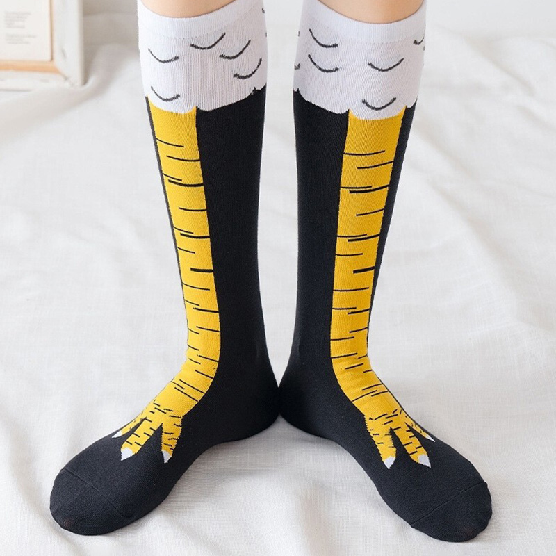 Medias divertidas con forma de - Funny Chicken Leg Socks reseña y precio