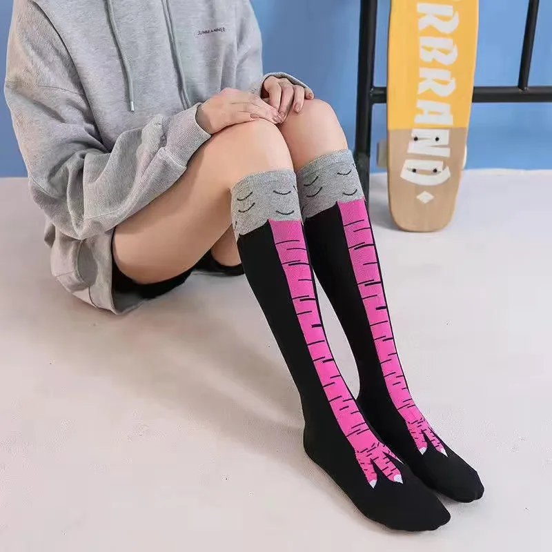 Medias divertidas con forma de - Funny Chicken Leg Socks reseña y precio
