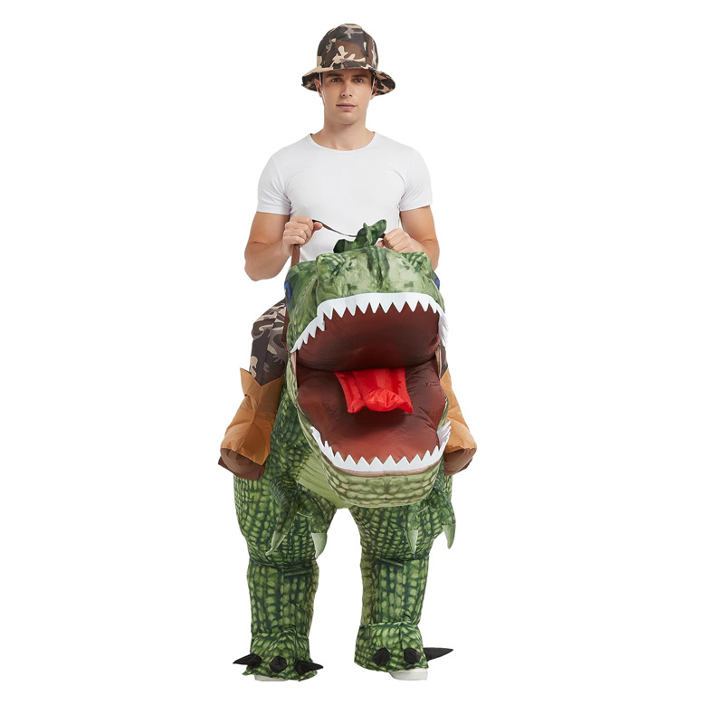 Último éxito de ventas: Disfra - Inflatable Dinosaur Costume Adult reseña y precio
