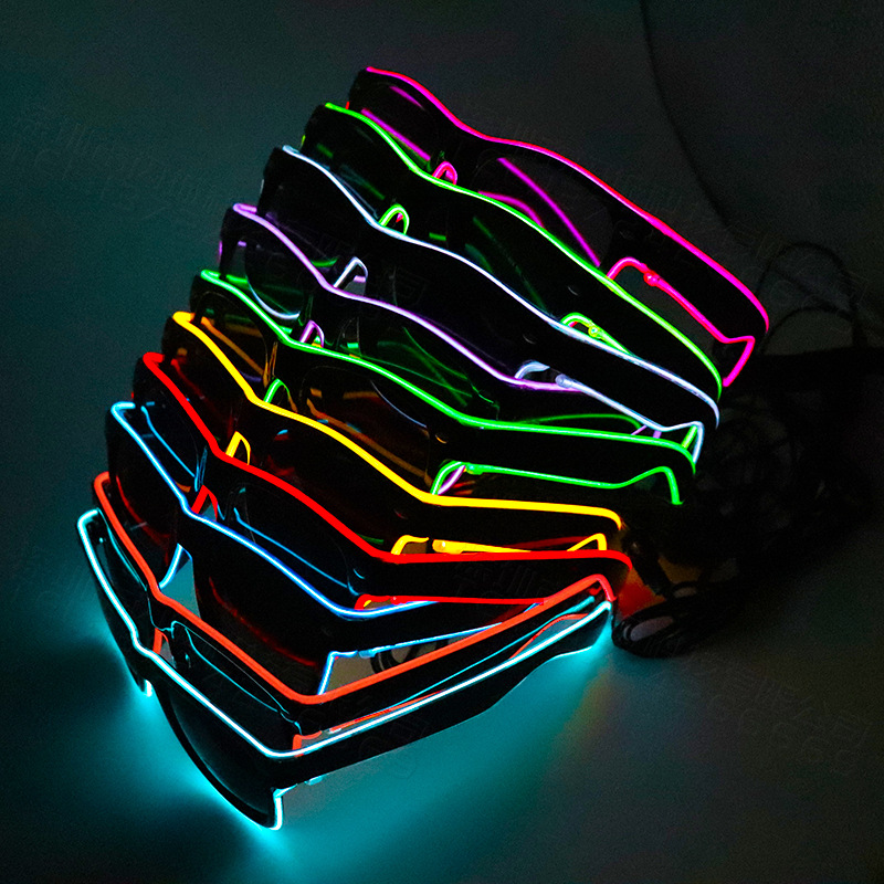 Gafas de sol con luz Led para  - Glow In The Dark Party Glasses reseña y precio