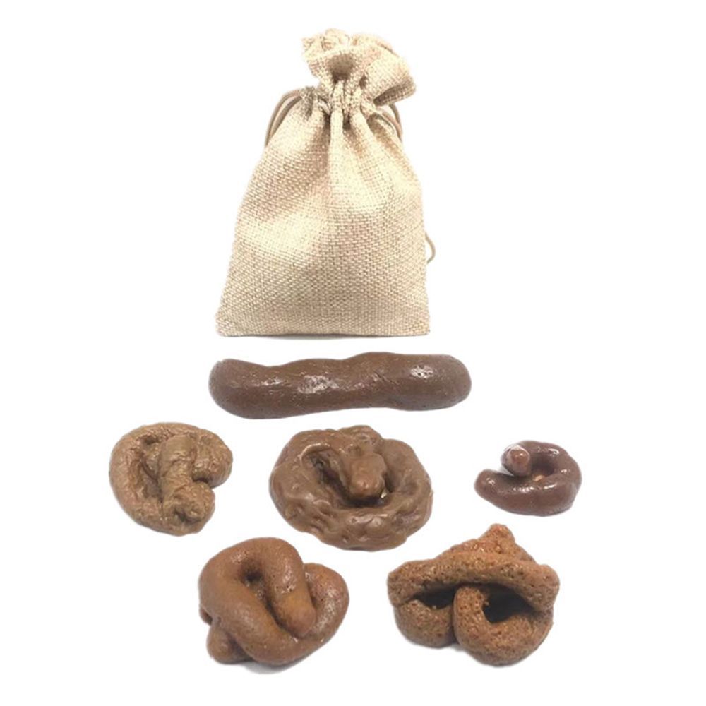 Juego de 6 Piezas de Caca Fals - Fake Poop Gag Gift reseña y precio