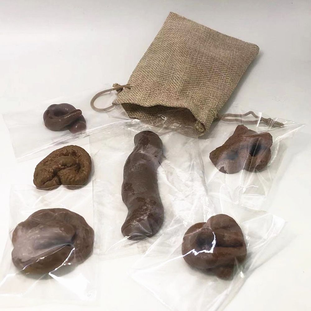 Juego de 6 Piezas de Caca Fals - Fake Poop Gag Gift reseña y precio