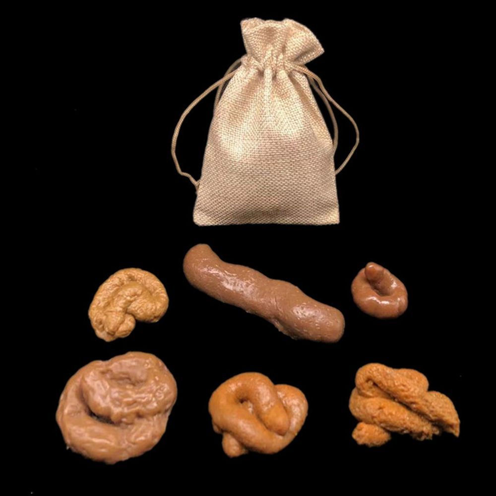 Juego de 6 Piezas de Caca Fals - Fake Poop Gag Gift reseña y precio