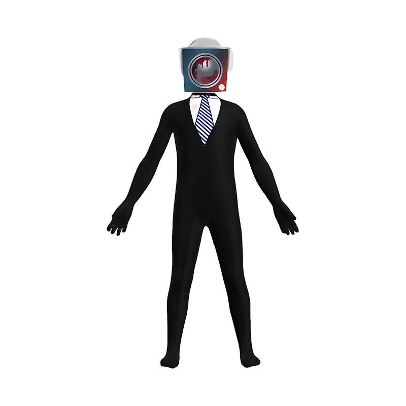 Disfraz de Halloween Skibidi T - Spiderman Jumpsuit Kids reseña y precio