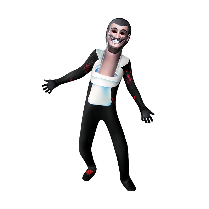 Disfraz de Halloween Skibidi T - Spiderman Jumpsuit Kids reseña y precio